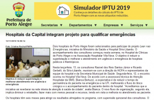 Hospitais da Capital integram projeto para qualificar emergências
