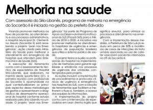 Melhoria na saúde